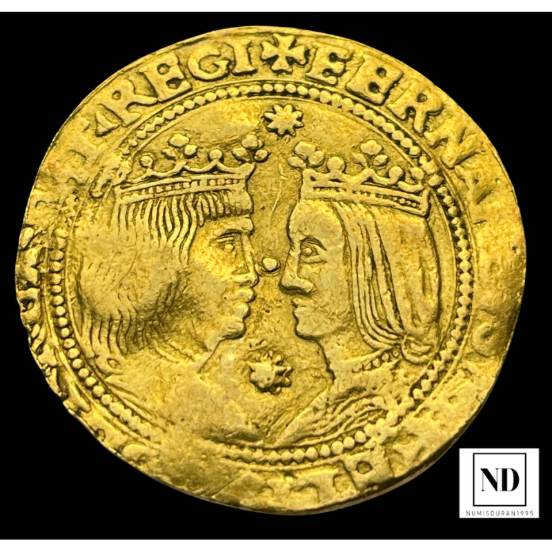 Doble Principado to Felipe II ( 1556-1598) - 6,80g Au - MBC-