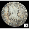 8 Reales de Fernando VII -  1812 - palma de Mallorca -26,32g Ag