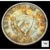 1 Peso Cuba - 1934 - 26,67g Ag - MBC+/EBC-