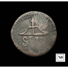 8 Reales Morelos de Fernando VII - 1812 - Sin Adornos