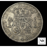 8 reales columnarios de Carlos III - 1769 - México - 26,78g Ag