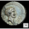 Denario de Marco Antonio - Ceca Móvil del este  - 42 a.C - 3,57g Ag