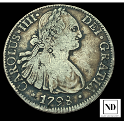 8 Reales de Carlos IV -...