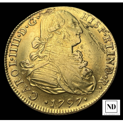 8 Escudos de Carlos IV -...