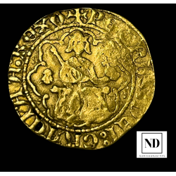 1/2 Real de oro de Pere III...