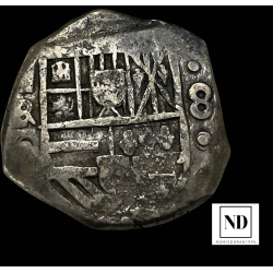 8 Reales de Felipe IV -...