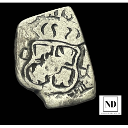 Real de Felipe V - 1736o 1746 - Guatemala - 2,23g Ag