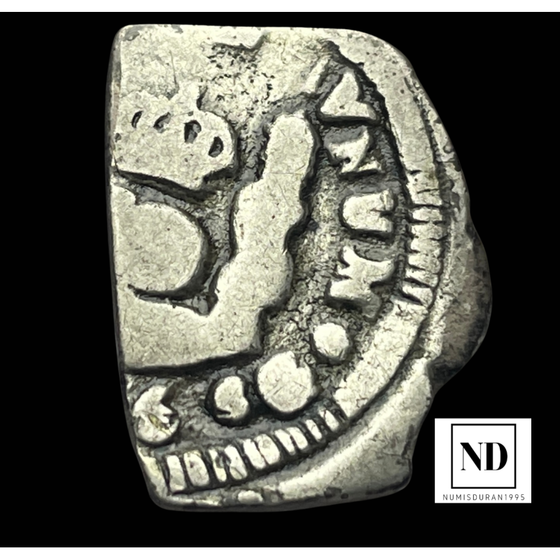Real de Felipe V - 1736o 1746 - Guatemala - 2,23g Ag