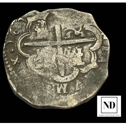 4 Reales de Felipe III - 1615 - Sevilla - 13,69g Ag - AC.818