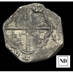 4 Reales de Felipe III - 1613 - Toledo - 13,91g Ag - AC.842