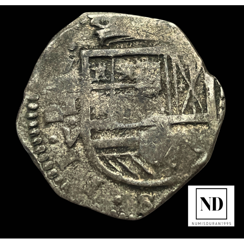 4 Reales de Felipe III - 1613 - Toledo - 13,91g Ag - AC.842