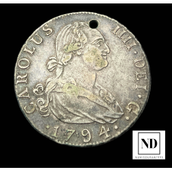 4 Reales de Carlos IV -...