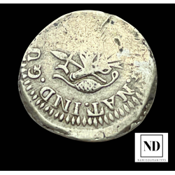 1/2 Real de Fernando VII - 1812 - Tlalpujahua - 1,84g Ag - AC.476