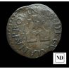 1/2 Real de Fernando VII - 1814 - Guayana - 2,88g Cu - AC.344
