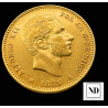 25 Pesetas de Alfonso XII - 1885 - 8,05g Au - Muy rara