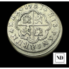 2 Reales de Felipe V - 1721 - Sevilla - 5,55g Ag
