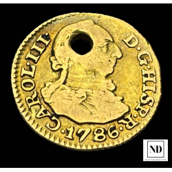 1/2 Escudo de Carlos III -...