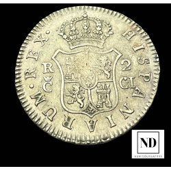 2 Reales de Fernando VII - 1811 - Cádiz - 5,97g Ag