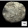 8 Reales de Felipe IV - 1655 - Potosí - 27,31g Ag - AC.1510