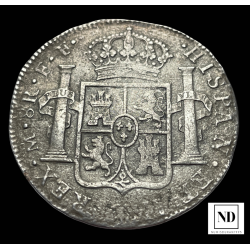 8 Reales de Carlos III - 1783 - México - 19,23g Ag "El Cazador"