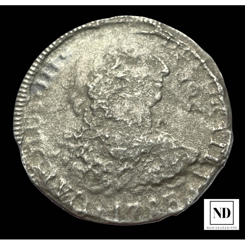 8 Reales de Carlos III - 1783 - México - 20,99g Ag "El Cazador"