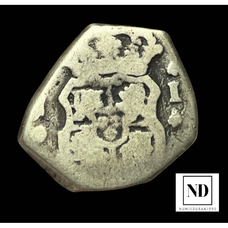 Real de Fernando VI - 1750 - Guatemala - 3,13g Ag - AC.130