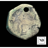 2 Reales de Felipe V - 1739 - Guatemala - 6,36g Ag