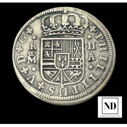 2 Reales de Felipe V -...