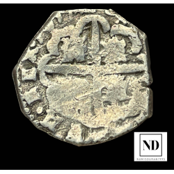 2 Reales de Felipe III - 1617 - Sevilla - 6,85g Ag - AC.680