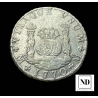 8 Reales de Carlos III - 1770 - México - 26,54g Ag