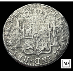 8 Reales de Carlos III - 1783 - México - 22,27g Ag "El Cazador"