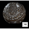 16 Maravedís de Felipe IV - SF - La Coruña - 4,57g Cu
