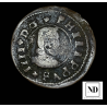 16 Maravedís de Felipe IV - 1662 - La Coruña - 3,55g Cu
