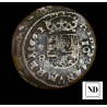 16 Maravedís de Felipe IV - 1662 - La Coruña - 3,55g Cu