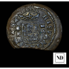 16 Maravedís de Felipe IV - 1662 - La Coruña - 4,00g Cu