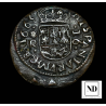 16 Maravedís de Felipe IV - 1663 - La Coruña - 3,64g Cu