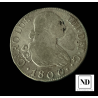 2 Reales de Carlos IV - 1800 - Madrid - 5,94g Ag