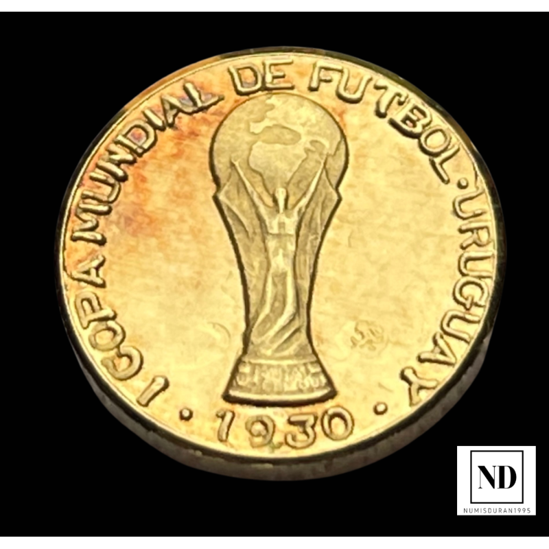 Medalla de 1g Au - Mundial Fútbol 1930