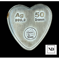 Lingote en forma de Corazón...