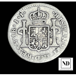 Real de Fernando VII - 1815 - México - 3,23g Ag - AC.613