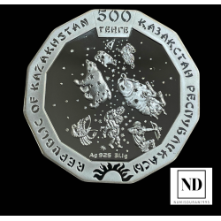 500 ТЕҢГЕ de Kazajistán -...