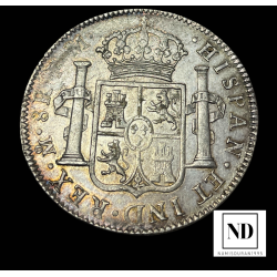 8 Reales de Carlos IV -...