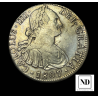 8 Reales de Carlos IV - 1807 - México - 26,94g Ag