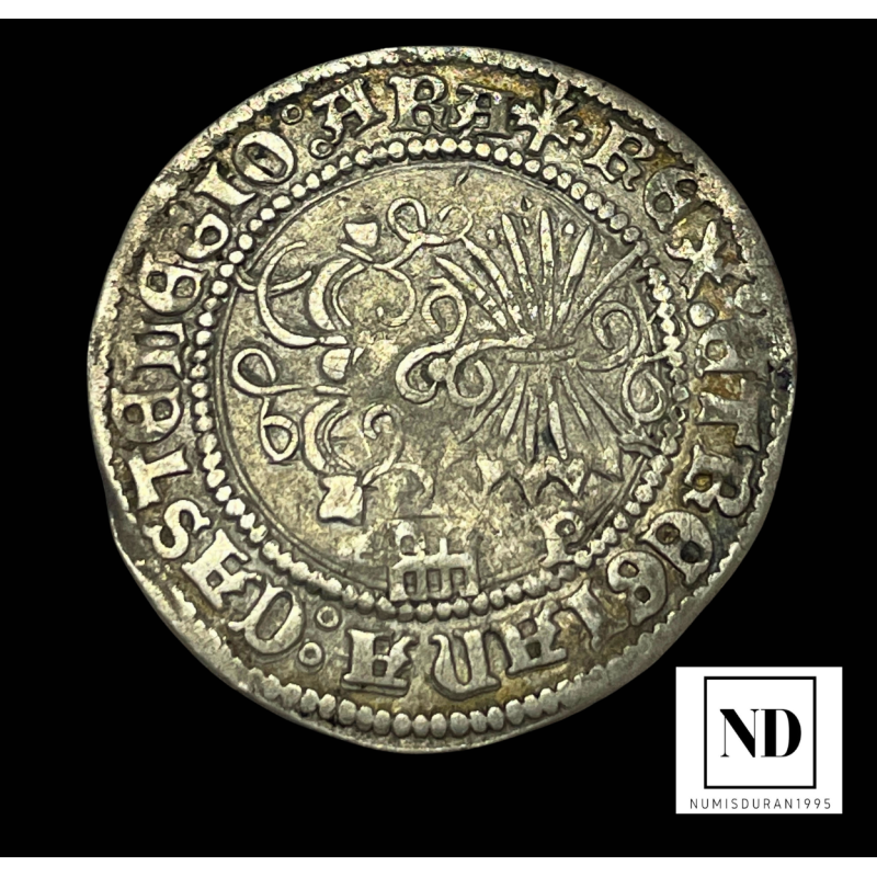 Real de los Reyes Católicos - 1474/1505 - Segovia - 3,23g Ag - AC.381