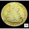 8 Escudos de Fernando VII - 1817 - Santiago - 26,90g Au