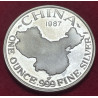 1 Onza Panda Chino 1987 - 31,1g Ag 999