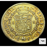 8 Escudos de Fernando VII - 1817 - Santiago - 26,90g Au