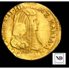 Doble doppia de Carlos II - 1666 - Milán - 13,21g Au