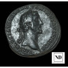 Sestercio de Antonino Pío - 151-152 d.C - Roma - 27,29g Cu - ref.cat: RIC.889