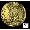 1/2 Escudo de Fernando VI - 1758 -  Sevilla - 1,75g Au